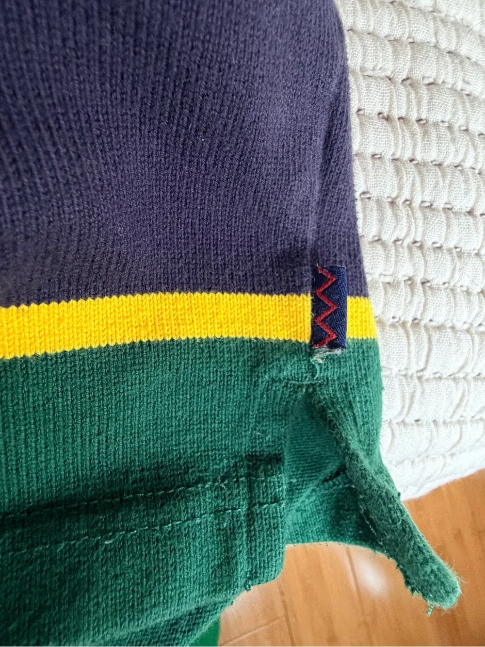 Rowing Blazers | Shirts | Rowing Blazers Striped Heavyweight Rugby ...